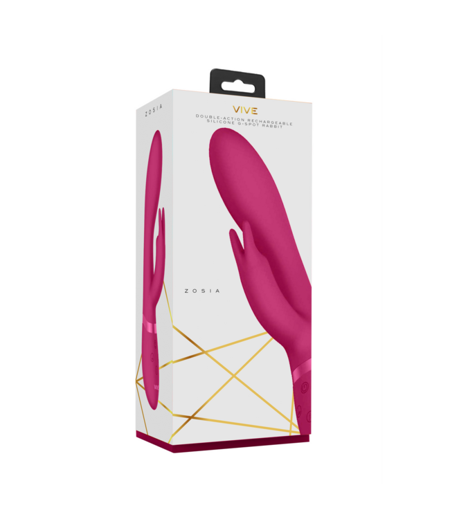 Vive VIVE Emotion G-Spot Rabbit Vibrator – Medisch Siliconen, 20 Modi, Waterdicht