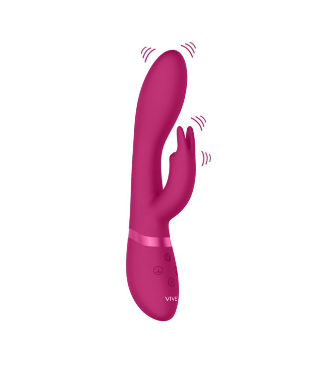 Vive VIVE Emotion G-Spot Rabbit Vibrator – Medisch Siliconen, 20 Modi, Waterdicht