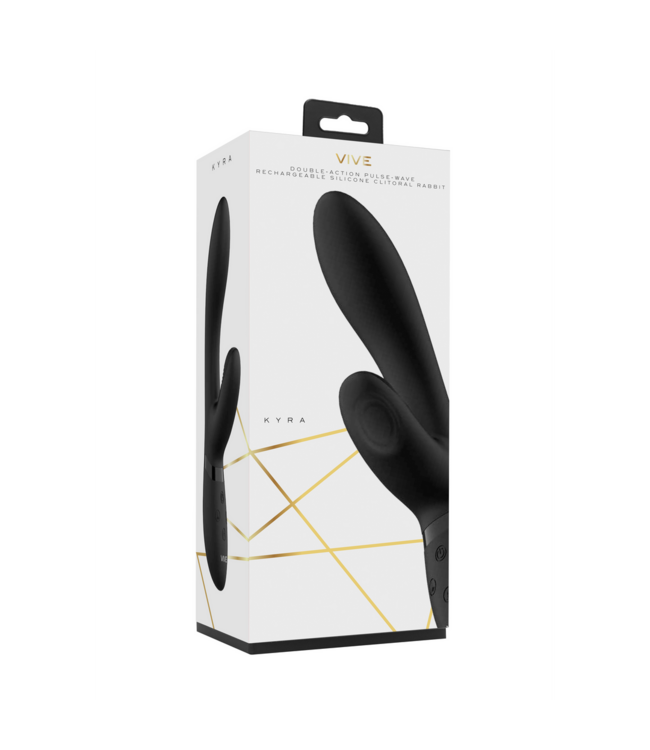 Vive Kyra Pulse Rabbit Vibrator – Luxury G-Spot & Clitoral Stimulation