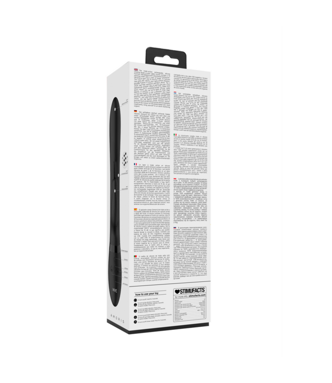 Vive Vive Rabbit Stimulerende Kralen Met 1000 Vibratiecombinaties Zwart