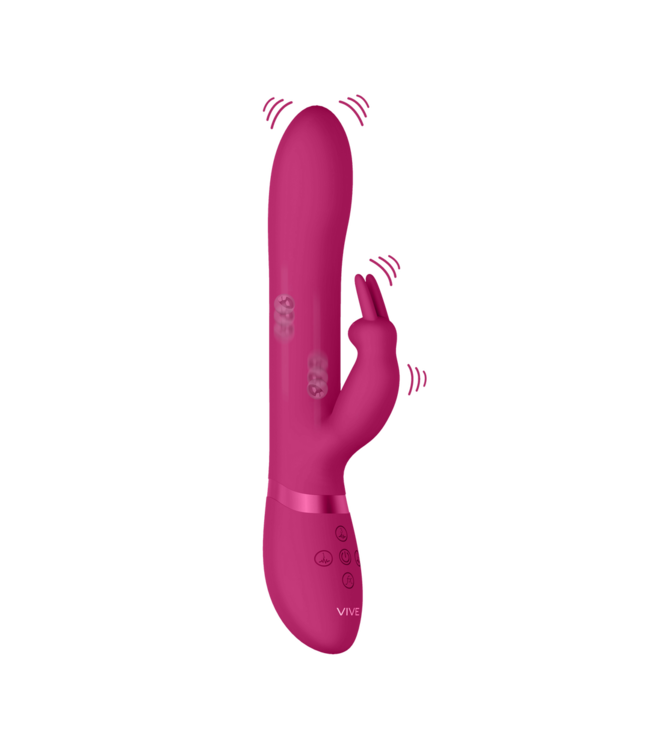 Vive Amoris Rabbit Perlen Vibe – Ultimatives, vielseitiges Vergnügen in Pink