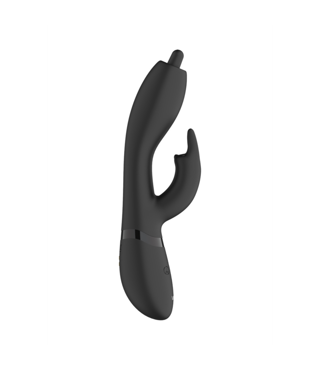 Vive Vive Nilo Pinpoint 360° Roterende G-spot Rabbit Vibrator Zwart