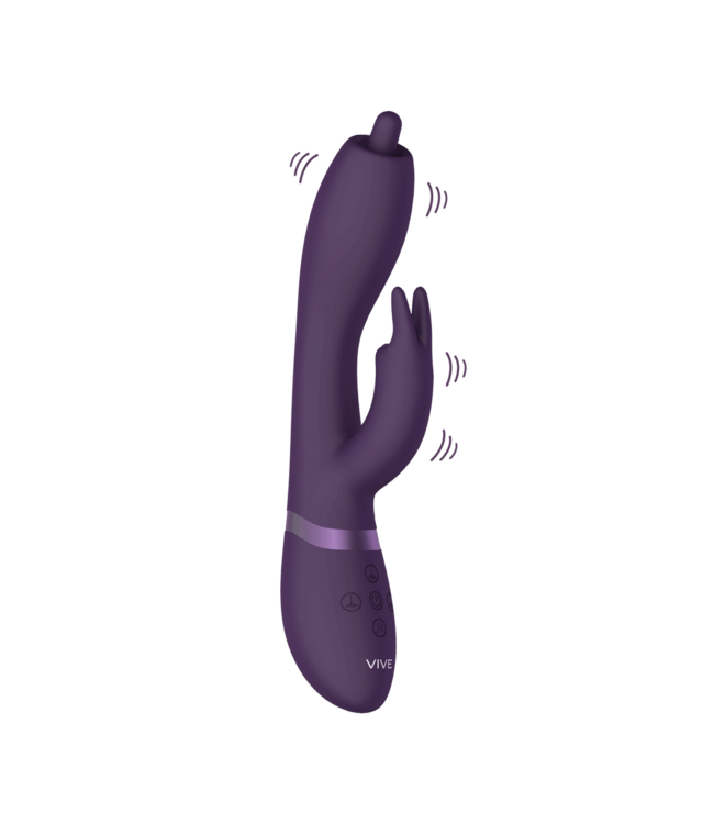 Vive Nilo G-Punkt-Rabbit Lila – 360° Rotation & 10 kraftvolle Vibrationen