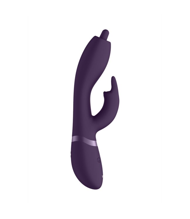 Vive Vive Pinpoint 360° Rotating G-spot Rabbit Met 10 Vibratiestanden En 3 Motoren Paars