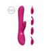 Vive Vive Luxe Multimotor Vibrator Roze Met 4 Verwisselbare Clitoris Sleeves