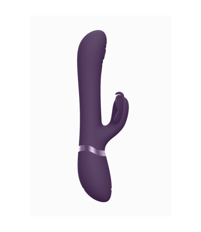 Vive Vive Etsu Paars Vibrator Met 3 Motoren En 4 Verwisselbare Clitoris Sleeves