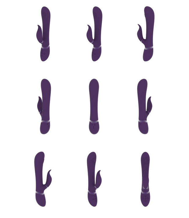 Vive Vive Etsu Luxury Purple Vibrator - 3 Motors, 100 Programs, Waterproof