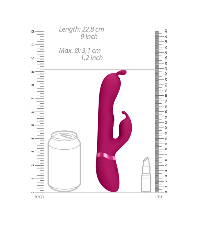 Vive Vive Gada Rosa: Vibrator mit G-Punkt-Pulsation & Klitorisstimulation