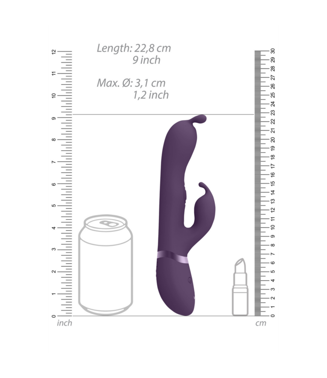 Vive Vive Gada Lila – Leistungsstarker Bluetooth-Vibrator mit G-Punkt-Stimulation