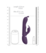 Vive Vive Gada Bluetooth Vibrerende Bunny Met 3 Motoren Voor G-Spot En Clitoris