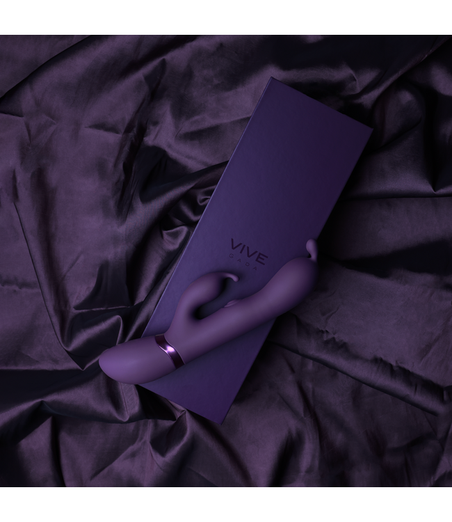 Vive Vive Gada Bluetooth Vibrerende Bunny Met 3 Motoren Voor G-Spot En Clitoris
