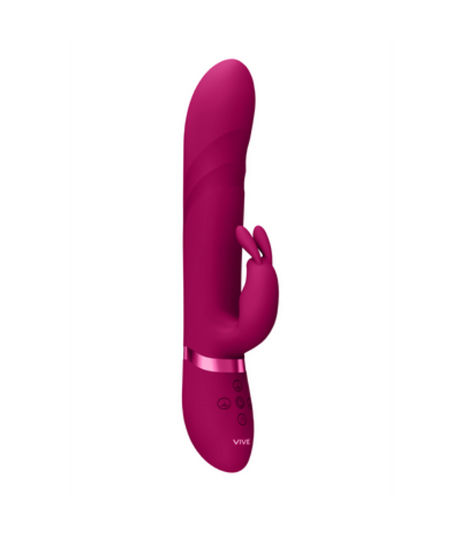 Vive Vive Trinity G-Spot Vibrator Roze – 3 Motoren, Roterend & Oplaadbaar