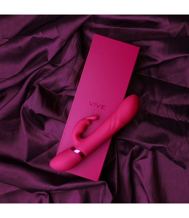 Vive Vive Trinity G-Spot Vibrator Roze – 3 Motoren, Roterend & Oplaadbaar