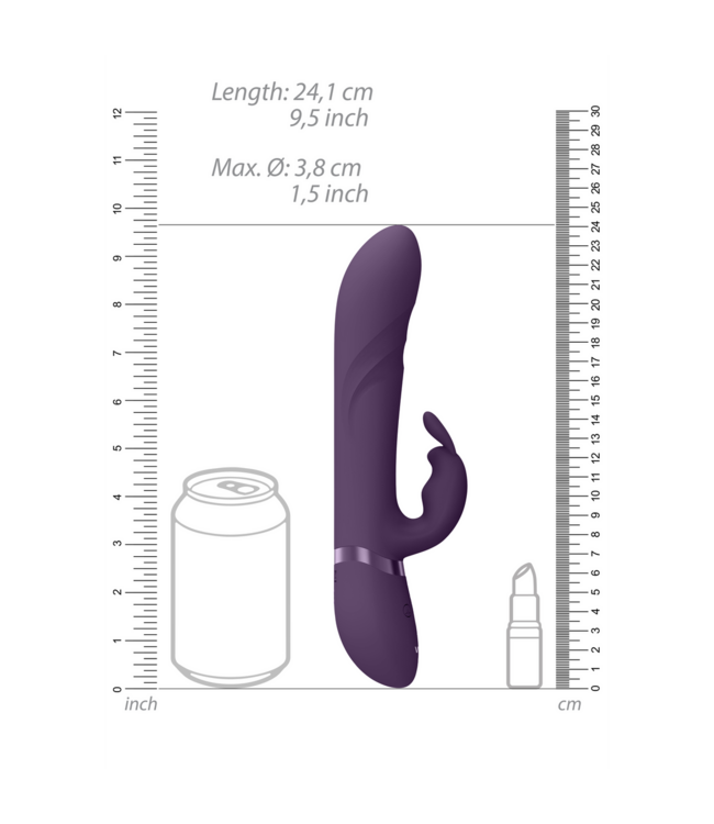 Vive Vive Nari G-Spot Vibrator Met 3 Motoren, 10 Functies En Oplaadbaar Paars