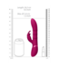Vive Vive Sora Rabbit Vibrator Met Op-en-Neergaande Ringen En 3 Motoren