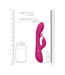 Vive Tama Luxury G-Spot & Clitoral Vibrator - 10 Vibration Settings Pink