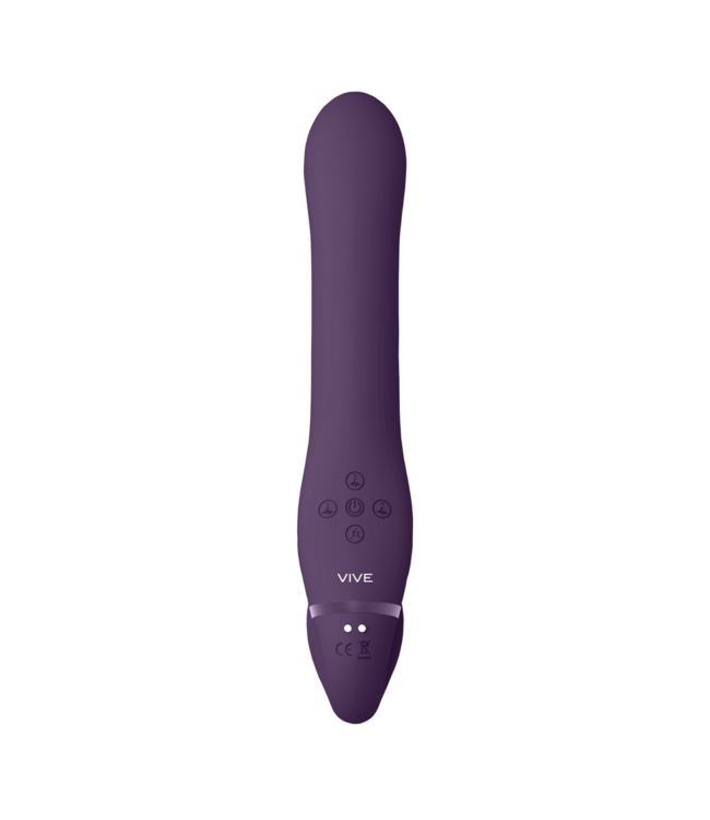 Vive Vive Ai Strapless Strap-On Met Dual Vibratie En Luchtgolven Paars