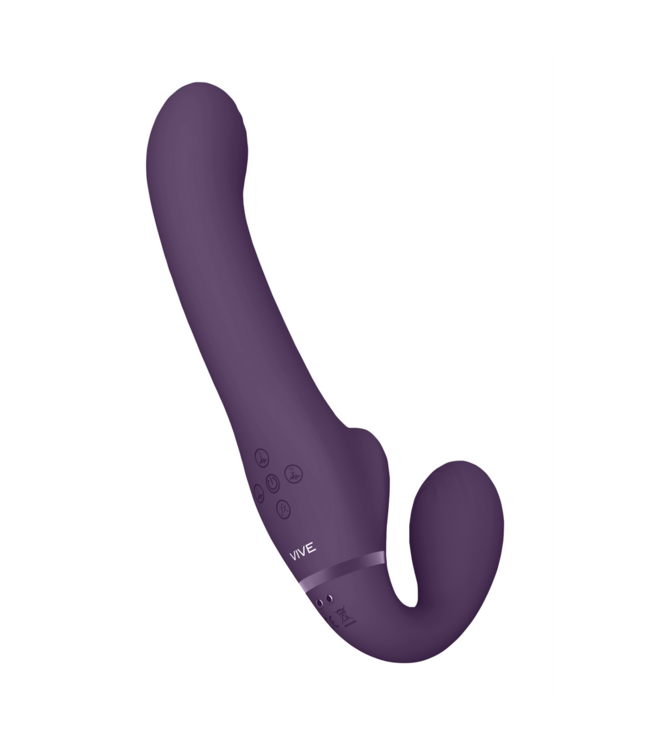 Vive Vive AI Strapless Strap-On - Dual Vibration & Air Wave Pleasure Toy