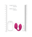 Vive Aika Pink Double Motor Vibrating Love Egg - G-Spot & Clitoral Bliss