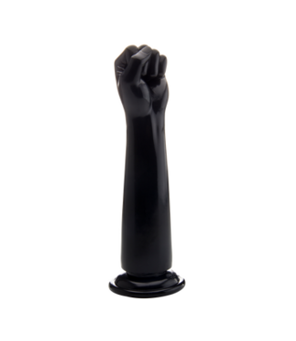 Fist It by Shots Fist It Realistische Zwarte Rubber Vuist 12.8 cm Voor Extreem Genot