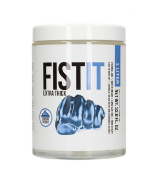 Fist It by Shots Waterbasis Glijmiddel Extra Dik 1000 ml – Dermatologisch Getest & Latex Compatibel