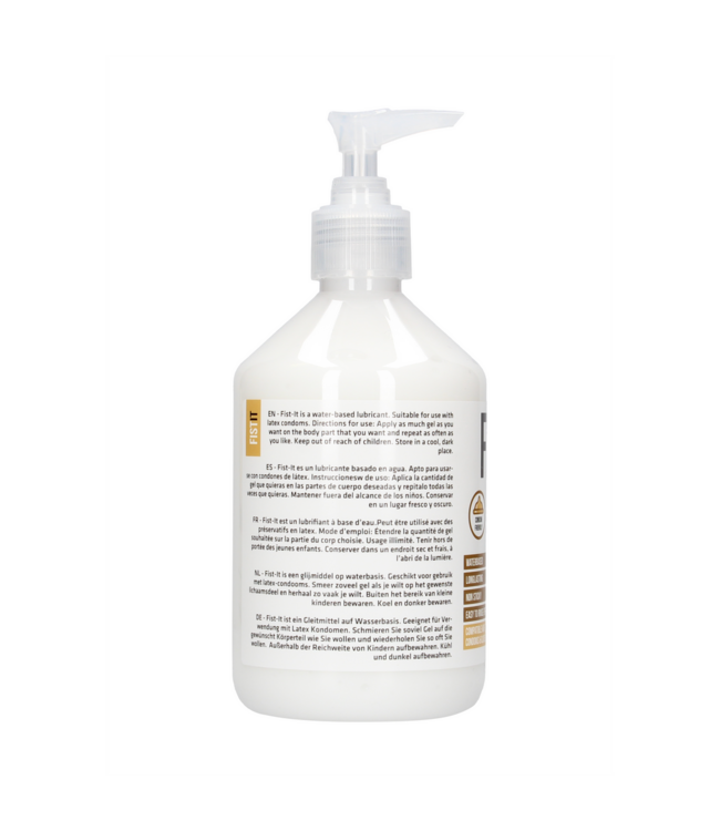 Fist It by Shots Numbing Lubricant 500ml - Safe, Natural, and Professional Formula
