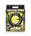 Creature Cocks Zwarte Siliconen Caiman Cockring 7,6 cm Met Ribbels En Bobbels