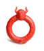 Creature Cocks Siliconen C-Ring 8,9 cm Rood - Comfortabele Elastische Cockring