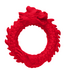 Creature Cocks Rode Siliconen Penisring Met Draak Design 7 cm - Comfortabele C-Ring