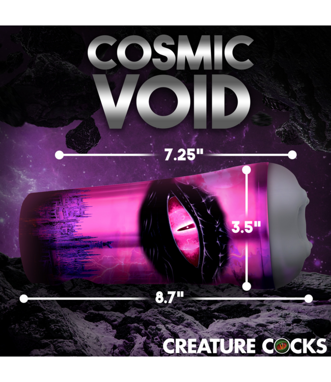 Creature Cocks Predator Stroker Grey - Intense Textured Pleasure Awaits