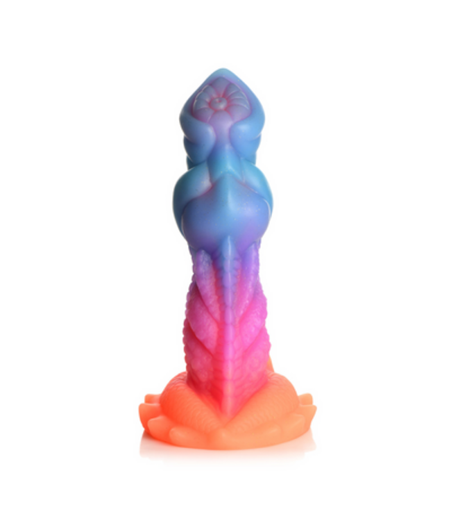 Creature Cocks Aqua Cock 19,3 cm – Glow-in-the-Dark Seemonster-Dildo für Abenteuerlust