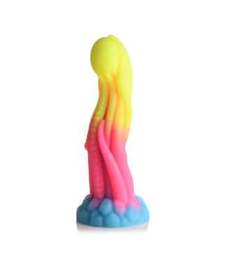 Creature Cocks Tenta Glow Silicone Dildo - Glow-in-the-Dark Fantasy Pleasure Toy