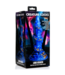 Creature Cocks Silicone Dildo 21,2 cm Blauw Met Gouden Glans En Zuignapbasis XR Brands