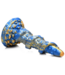 Creature Cocks Kraken Silicone Dildo 21.2 cm - Blue & Gold for Intense Pleasure