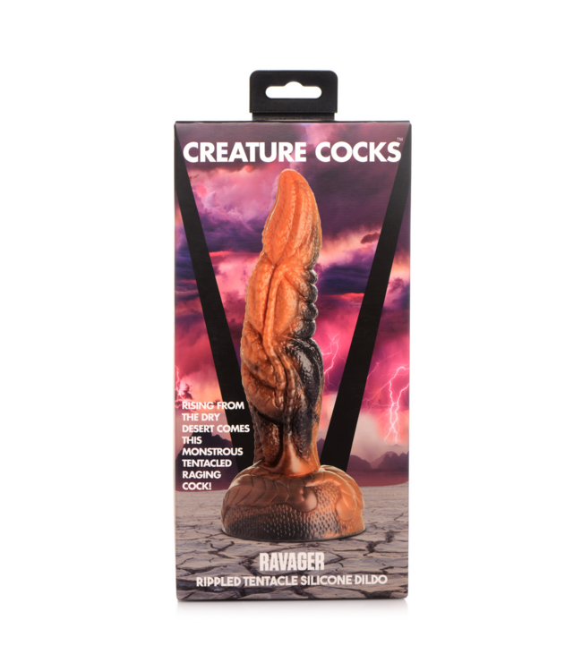 Creature Cocks Ravager Silicone Tentacle Dildo – Bold Colors for Ultimate Pleasure