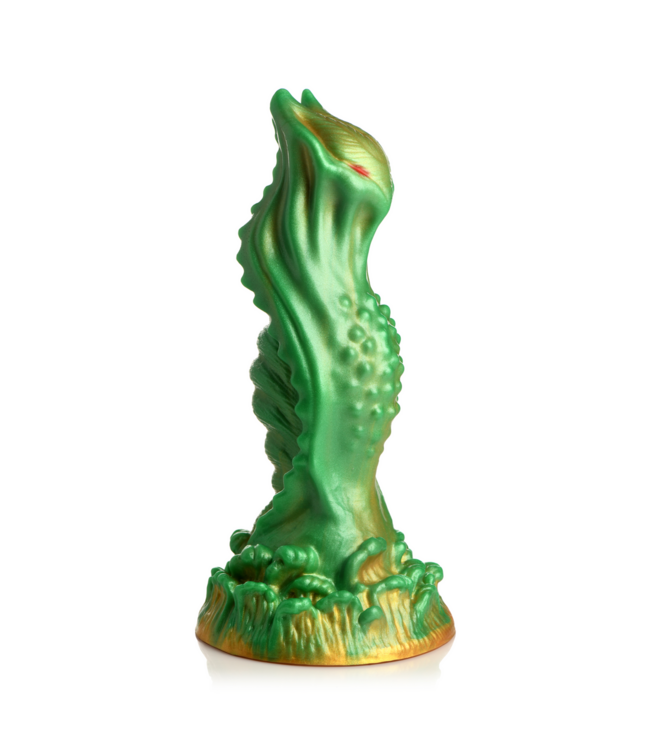 Creature Cocks Nebula Alien Siliconen Dildo Groen 19,5 cm Met Zuignap En Harnascompatibel