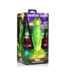Creature Cocks Nebula Alien Dildo Grün 19,5 cm | Fantasievolles Silikonvergnügen für Alle