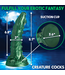 Creature Cocks Magischer Langhalsdrache Silikondildo in Grün 21 cm – Intensives Erlebnis