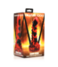 Creature Cocks Demon Rising Dragon Dildo - 14.8 cm Red/Black Silicone Fantasy Toy