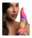 Creature Cocks Glow-in-the-Dark Unicorn Tongue Dildo - 21.3 cm Silicone Bliss