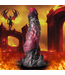 Creature Cocks Hades Large Silicone Dildo – Mythical Black & Red Masterpiece