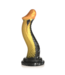Creature Cocks Luxurious Golden Snake Silicone Dildo - 9.5cm S-Curve Pleasure