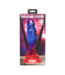 Creature Cocks Kosmische Siliconen Dildo 23 cm Paars Met Sterrenprint – XR Brands