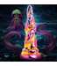 Creature Cocks Creature Cocks Glasdildo Kraken 16 cm Regenboog Borosilicaat