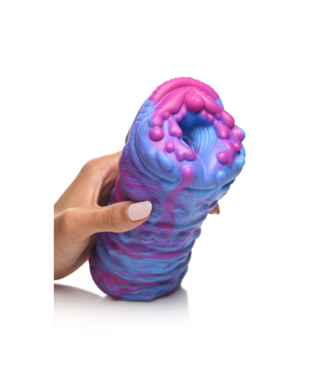 Creature Cocks Cycloon Silikon Alien Stroker: Flexibler Masturbator für intensives Vergnügen