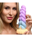 Creature Cocks Siliconen Fantasie Dildo 21 cm Met Oranje Hoorn – Eenhoorn Design