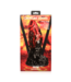 Creature Cocks Vulcan Silicone Dildo 22.3 cm - Black/Red | Intense Fire Sensation