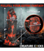Creature Cocks Magere Hein Dildo 24 cm – Roter & Schwarzer Genuss mit Intensiv-Stimulation