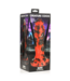 Creature Cocks Siliconen Dildo 24 cm Met Textuur En Stekelige Details Rood/Zwart