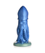 Creature Cocks Iriserende Blauwe Siliconen Octopus Dildo XL 21,5 cm Met Textuurzuigers